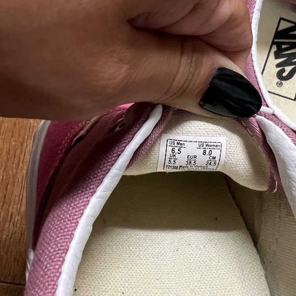 Pink Vans size 8 - Picture 6 of 6
